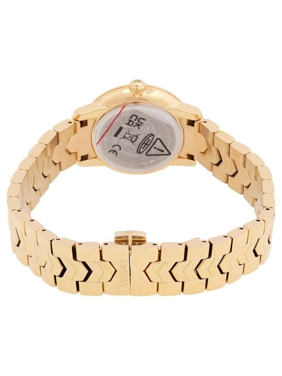 NWT Versace V-Icon Quartz Black Dial Ladies Watch main image 3